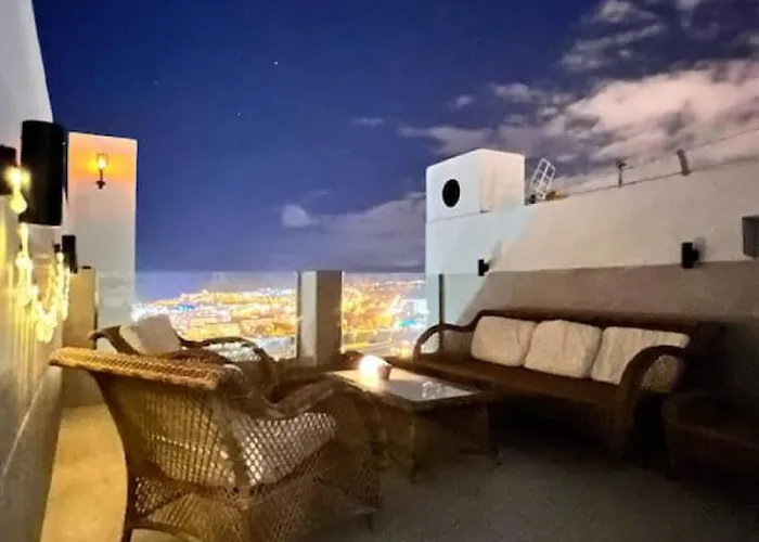 Sunset Ocean Mountain View 15 By-tenerife365 * 아데제